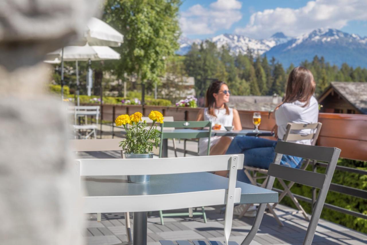 Hotel Historique Chez Elsy - Crans-Sapins المظهر الخارجي الصورة